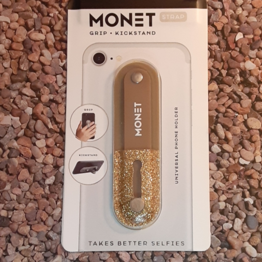 MONET  NEW Gold Strap for cell phone